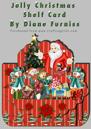Jolly Christmas Shelf Card Kit