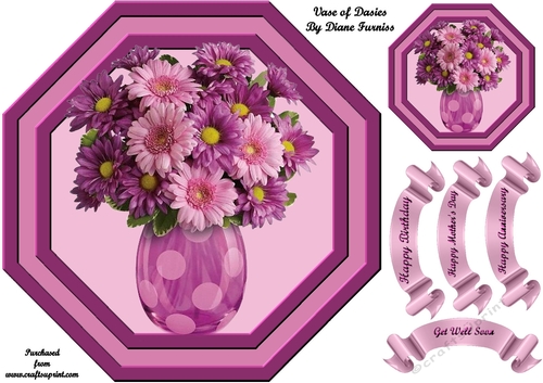 Vase of Dasies