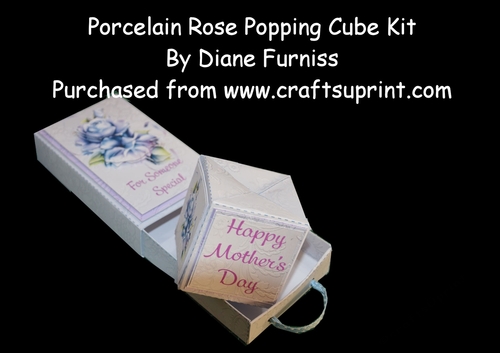 Porcelain Rose Popping Cube Kit