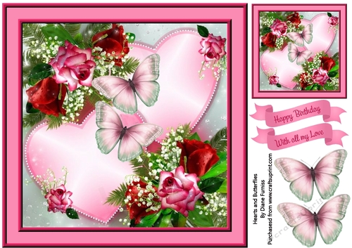 Hearts and Butterflies