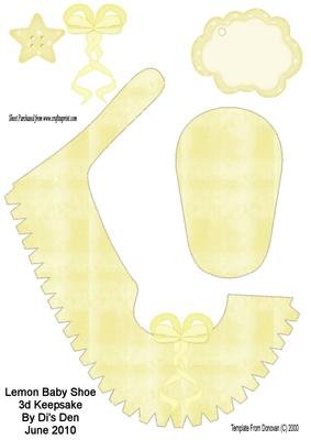 Lemon Baby Shoe