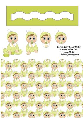 Lemon Baby Penny Slider