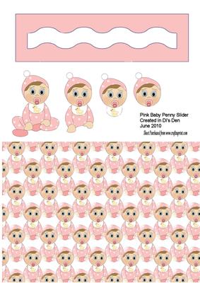 Pink Baby Penny Slider