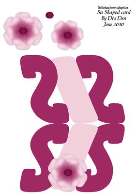 Sis Shaped Card