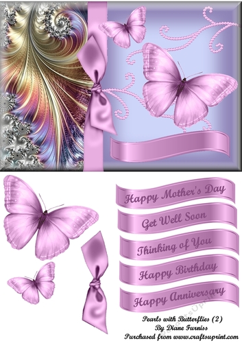 Pearls with Butterflies (2)