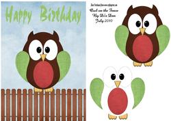 Owl on a Fence