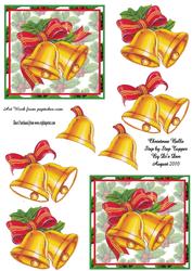 Christmas Bells Step by Step Topper