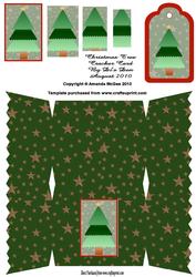 Christmas Tree Cracker Card