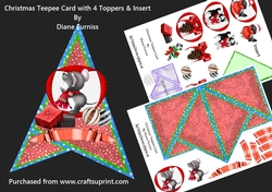 Christmas Teepee Card