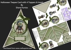 Halloween Teepee Card