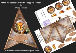 At the Bar Teepee Card Kit