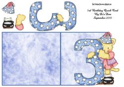 3rd Birthday Quick Card