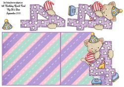 4th Birthday Quick Card