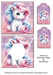 Unicorn (1) Camera Eye Topper
