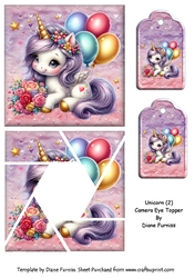 Unicorn (2) Camera Eye Topper
