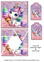 Unicorn (4) Camera Eye Topper
