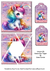 Unicorn (5) Camera Eye Topper