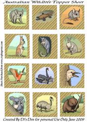 Australian Waildlife Topper Sheet
