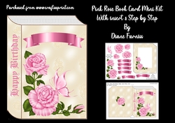 Pink Rose Book Mini Kit