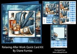 Relaxing After Work Quick Card Kit