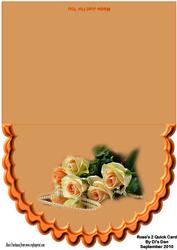 Rose's 2 Quick Card