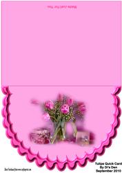 Tulips Quick Card