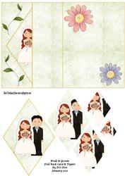 Bride & Groom Fold Back