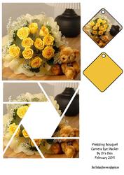 Wedding Bouquet Camera Eye Stacker