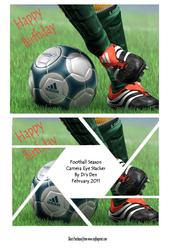 Football Season Camera Eye Stacker