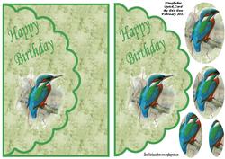 Kingfisher Quick Card