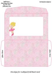 Ballerina 2 Matching Envelope