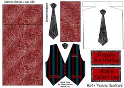 Black Tones Shirt Easel
