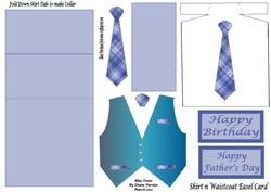 Blue Tone's Shirt Easel