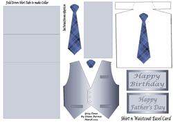 Grey Tones Shirt Easel