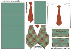 Tartan Tones Shirt Easel