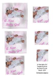 A New Baby Girl Twisted Pyramid