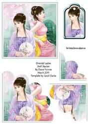 Oriental Ladies Shell Stacker