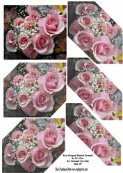 Rose Bouquet Slanted Pyramid