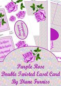 Purple Rose Double Easel Kit