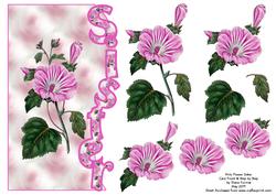 Pink Flower Sister