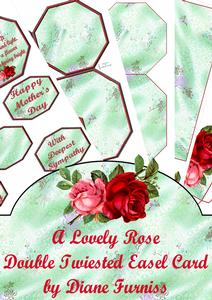 A Lovely Rose Double Easel Kit