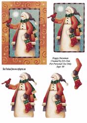 Happy Snowman