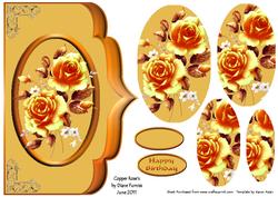Copper Rose's Card Front