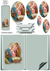 Nativity Open Book