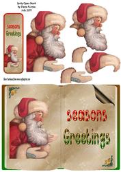 Santa Open Book