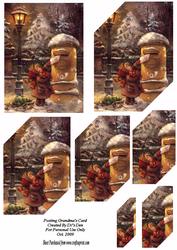 Posting Grandma's Card