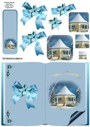 Christmas Rotunda Open Book