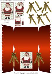 Santa Christmas Cracker Card