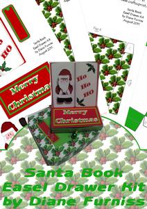 Santa Book Easel Drawer Kit