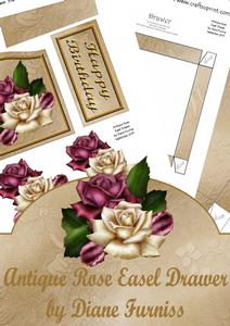Antique Rose's Easel Drawer Kit
